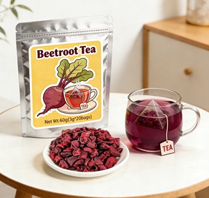 Tisane Naturale di Barbabietola Essiccata in Bustine per Migliorare la Digestione, Alleviare la Stitichezza e Aumentare l'Energia - Product Image 1
