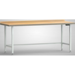 Banco di lavoro idraulico 2000 x 800 x 750-1030 mm LxTxH elettricamente regolabile in altezza - Product Image 1