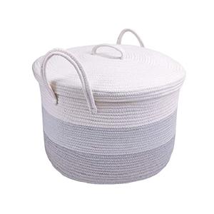 Panier de rangement en corde forme et taille personnalisées panier de rangement pour livres avec panier de qualité de luxe pour un usage domestique - Product Image 1