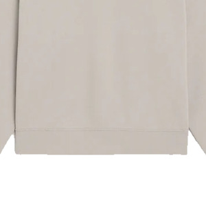 เสื้อสเวตเชิ้ตคอกลมแบบยูนิเซ็กซ์ ทรงโอเวอร์ไซส์ ผ้าเฟรนช์เทอร์รี่ ลายหัวใจ สไตล์มินิมอล สีเบจ แขนยาว สำหรับฤดูใบไม้ร่วง - Product Image 5