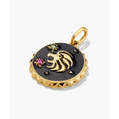 Pendentifs Bijoux Plaqué Or 18K Motif Crochet Numérique Cosmic Charm en Alliage Laiton Verre Soufflé avec Zircon comme Matière Principale - Product Image 3