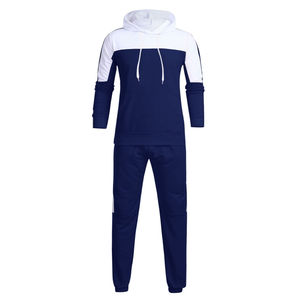 Sudaderas con capucha de alta calidad Conjuntos de ropa deportiva para hombres Chándal informal Hombres Sudadera de 2 piezas y pantalones de chándal Conjunto de traje con logotipo - Product Image 5