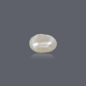 Perla de Imitación Blanca de Agua Dulce Suelta Basra Pearl de 6.12 Quilates para Joyería y Fabricación de Joyas - Product Image 1