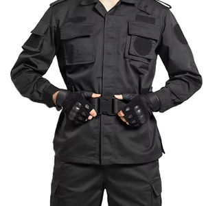 Uniforme de sécurité de haute qualité pour hommes, uniforme de bureau, costume de sécurité, prix d'usine, uniforme de sécurité à manches longues pour hommes - Product Image 3