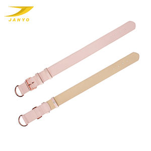 <span class=keywords><strong>Collar</strong></span> de perro de cuero rosa de diseño de moda de alta calidad - Product Image 3