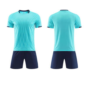 Léger respirant hommes Football uniforme séchage rapide Football maillot Shorts ensemble entraînement en plein air vêtements de sport athlétiques - Product Image 1