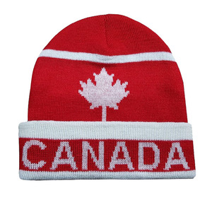 Wholesale Digital Printing 100% Acrylic Customizable High Quality Knitted Warm Winter Beanie <b>Caps</b> - Product Image 6
