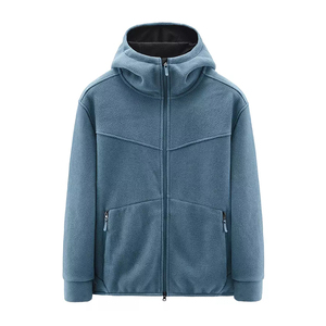 Wholesales <b>Men's</b> Spring Casual Warm Coat <b>Men</b> 100% Polyester Big Size Polar <b>Fleece</b> Jacket,Autumn Thick Sport Fitness Hoodies - Product Image 2