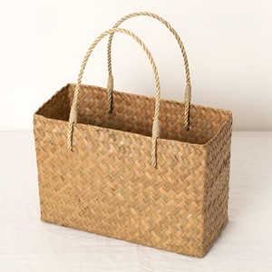 Bolsos de lujo de pasto marino, bolso sostenible hecho de pasto marino, bolso tejido de gran calidad. - Product Image 5