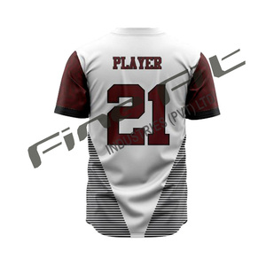 Ensemble d'uniformes personnalisés pour hommes, maillot et pantalon de baseball à col en V, vêtements d'équipe confortables et élégants, vêtements de softball respirants - Product Image 4