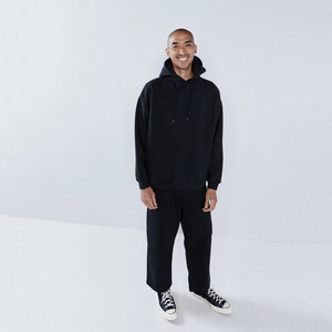 Sudaderas con Capucha Personalizadas, Bordadas, Extra Grandes, de Algodón Orgánico Grueso, Estilo Urbano, Lisas, Básicas, Fabricantes de Sudaderas con Capucha OEM - Product Image 4