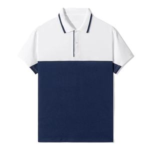 T-shirt Polo Homme 100% Coton Personnalisé Nouveau Design Sportif BS avec Logo Frontal et Design Vierge 2026 - Product Image 3