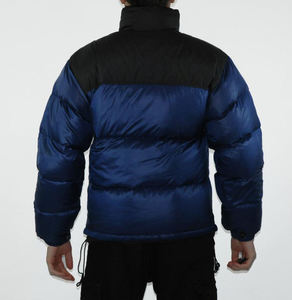 แจ็กเก็ตปลาปักเป้าโพลีเอสเตอร์สีเขียวสำหรับผู้ชาย/2025แจ็กเก็ตขนเป็ดลำลองมาในฤดูหนาวโลโก้ตามสั่ง - Product Image 6