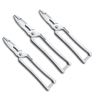 Venta al por mayor de acero inoxidable forjado Mariscos Herramientas Primavera Mariscos Langosta Alicates y Cocina Cangrejo Langosta Galletas - Product Image 3