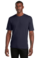 Camiseta Deportiva ST350 Sport Tek PosiCharge para Hombre, Manga Corta, Corte Regular, Algodón/Fibra de Bambú, Transpirable, de Secado Rápido