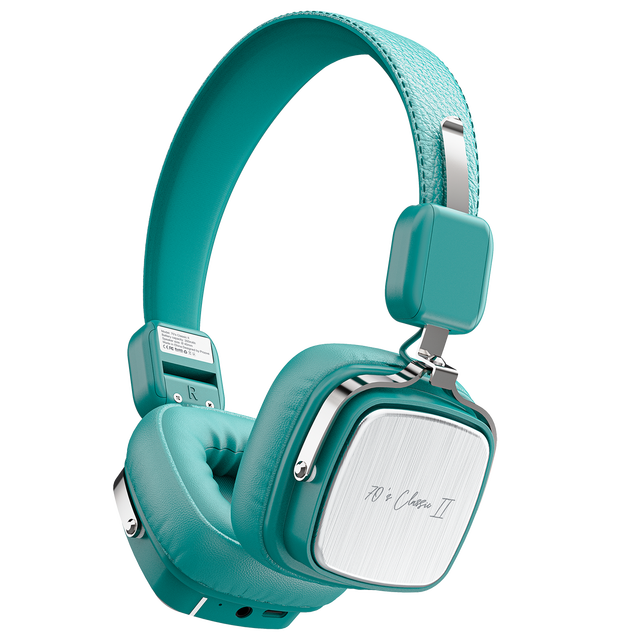 Proove 70's Classic II Vintage Over-Ear Wireless Headphones Classic Design Bluetooth