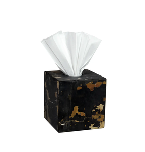 Cubierta de caja de pañuelos de piedra natural para athroom, cubierta de piedra natural con diseño de mármol - Product Image 1