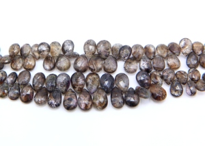 Naturel Super Sept Améthyste Rutile À Facettes Trillion Forme Perles Améthyste Rutile Perles De Pierres Précieuses 8 Pouces Superbe Qualité - Product Image 3