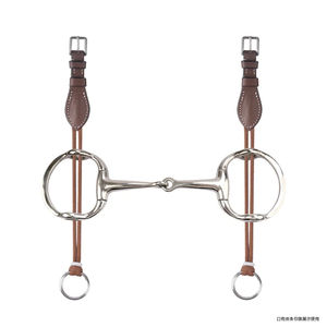 Seulement Euquestrian Gag Bit pour la compétition de polo, l'équitation, l'équipement équestre Horse Mouth lors de l'équitation de polo - Product Image 3