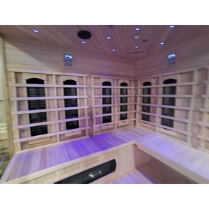 Sauna Híbrida Interior Moderna MAX para 4-6 Personas + Envío Gratuito - Product Image 3