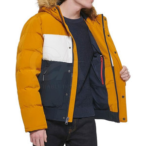 Veste d'hiver épaisse à capuche en fausse fourrure pour homme, veste à capuche en fausse fourrure pour homme, veste de travail isolée pour l'extérieur - Product Image 5