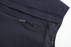 Dernier design 2023 Gilet classique avec une touche moderne Gilet réversible avec fermeture à glissière et fabriqué avec un gilet de pêche en haute matière - Product Image 4