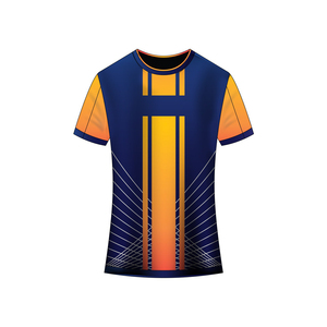 Alta calidad Boxy Fit cuello en V malla 100% poliéster Jersey personalizado pantalla impresión número manga corta Streetwear conjuntos de fútbol frente - Product Image 3