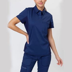 Custom Nursing Scrub Jogger Hospital Set 2 piezas de verano médico Scrubs tela de lona para los médicos - Product Image 2