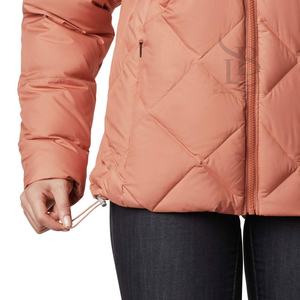Chaqueta acolchada corta de invierno 2025 con logotipo personalizado para mujer, chaqueta acolchada cálida a prueba de viento para exteriores para mujer - Product Image 6