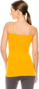 Débardeur en dentelle pour femmes, bretelles spaghetti extensibles, 100% coton, tissu doux au toucher, respirant, confortable, vêtements intérieurs pour tous les jours - Product Image 4