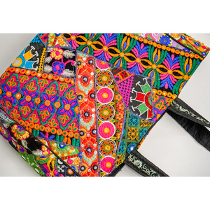 Nouveau style de sac brodé en coton Sac à main de luxe pour femmes pour le shopping cosmétique - Product Image 6
