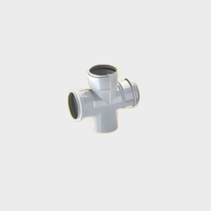 ท่อระบายน้ำ SWR แบบทีเดี่ยว PVC UPVC สำหรับอาคาร ระบายน้ำฝนและน้ำเสีย อุปกรณ์ท่อระบายน้ำ PVC - Product Image 5