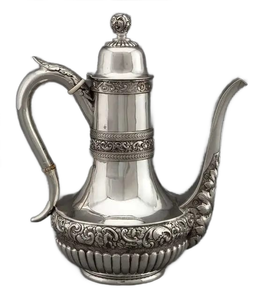 Cafetera de té Dallah árabe de latón hecha a mano, excelente calidad, estilo tradicional Clásico decorativo elegante para mesa de cocina - Product Image 6
