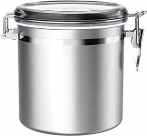 <b>set</b> of 3 pieces Stainless Steel <b>Canister</b> <b>set</b> with clear acrylic lid For home kitchen restaurant in wholesale - Product Image 6