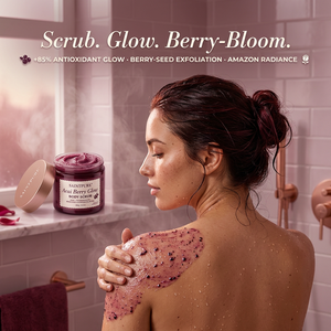 Exfoliante Corporal OEM <span class=keywords><strong>de</strong></span> Açaí y Granada con Azúcar Brasileño y Antioxidantes para Piel Seca 250g Venta al por Mayor Marca Privada - Product Image 4