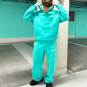 Venta caliente señoras ácido lavado chándal 100% algodón transpirable y elegante para tallas grandes para la temporada de invierno - Product Image 5