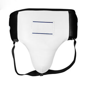 Protection inguinale de qualité supérieure en cuir PU avec sangle réglable, bouclier inguinal MMA, produit de taekwondo et de boxe pour hommes - Product Image 6