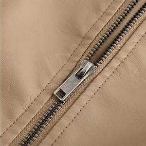 Chaqueta de cuero cálida de invierno transpirable para mujer, ropa informal, chaqueta de cuero genuino a precio razonable - Product Image 5