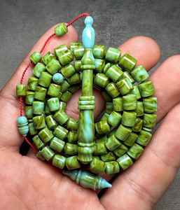 ลูกปัดอะคริลิค tasbih เทอร์คอยส์สีแดงแทชบิห์ - Product Image 4