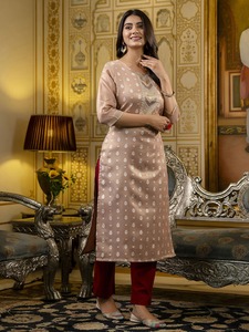 Wholesale Supply Stylish Women Embroidered Straight <b>Kurti</b> for Daily Wear or Office Available at Affordable Price - Product Image 4