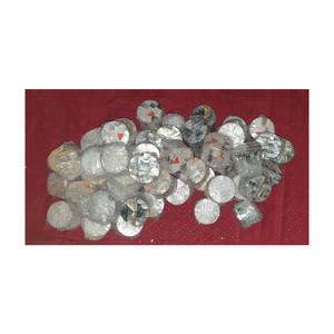 VAISHNAVI HANDICRAFTS GATEWAY Boîte à bijoux ronde en nacre faite à la main avec incrustation aléatoire, couleurs mélangées, taille 7,5 cm - Product Image 2