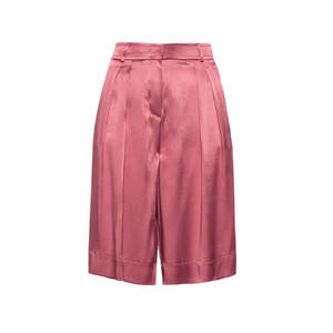 Short en Satin de Coton de Haute Qualité pour Femmes Respirant Style Sexy Design de Logo Personnalisé Meilleur Prix Tarif de Gros pour une Utilisation en Gym-Taille XS - Product Image 1