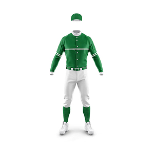 Uniforme de baseball confortable de haute qualité pour adultes Nouveaux ensembles de vêtements de sport légers à un prix raisonnable avec des techniques imprimées - Product Image 3