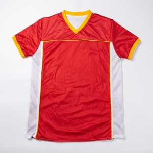 Compre Camisetas de Uniforme de Alto Rendimiento para Entrenamiento y Juego de Fútbol Americano con Diseño de Bandera Estadounidense Roja Personalizada de Alta Calidad - Product Image 1