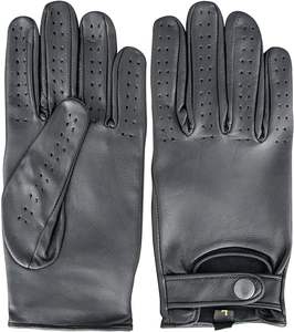Gants de conduite d'hiver pour femmes, nouveau design avec logo, cuir d'agneau et cachemire, coupe ajustée sur mesure, vente en gros - Product Image 5
