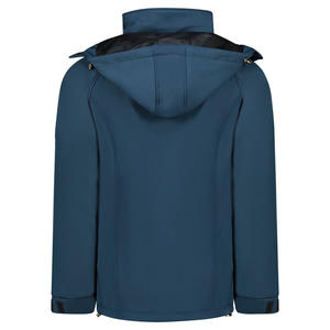 แจ็กเก็ตมีซิปสำหรับผู้ชายเสื้อแจ็กเก็ตใส่เล่นกีฬาตามหลักสรีรศาสตร์ผ้าโพลีเอสเตอร์กันลมระบายอากาศได้ดีทันสมัย - Product Image 3