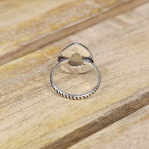 แหวนหมั้น925สเตอริงสีเงินและรูไทล์สีทองแบบคลาสสิกสำหรับเป็นของขวัญวันครบรอบแต่งงานสำหรับทุกเพศ - Product Image 3