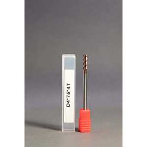 METALDUR 4*75 Fresa de cobre plano de 4 flautas 55HRC TiCN Diseño de 4 flautas recubierto para un rendimiento mejorado - Product Image 1