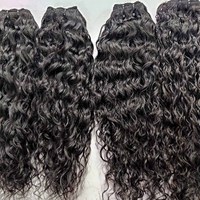 Cheveux indiens bruts non traités, lisses et soyeux, cuticules alignées, vierges Remy, 100% originaux, micro-boucles V-Tip, trame simple pour tissage capillaire