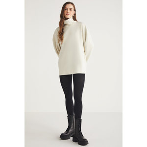 Felpa da Donna ETHIQUET <span class=keywords><strong>Hermione</strong></span> 100% Cotone Organico con Collo Alto e Maniche a Campana - Product Image 2